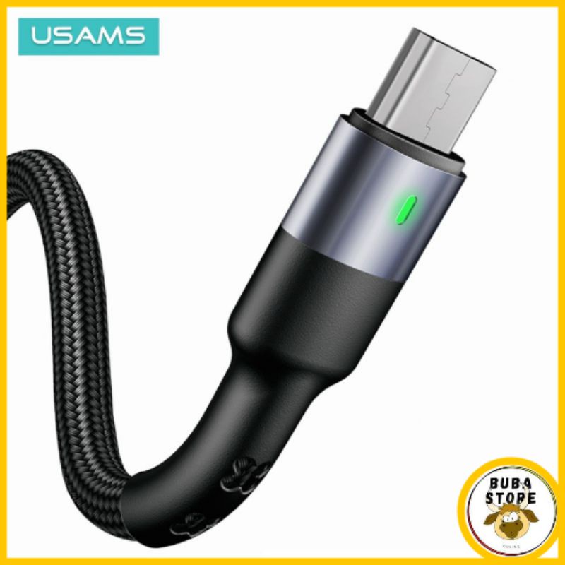 Usams U26 Kabel Data Led Usb Micro Fast Charging