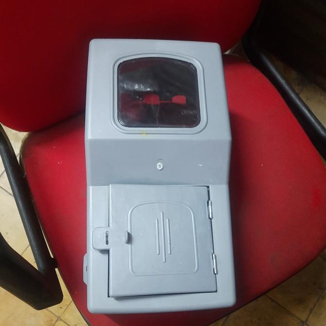 BOX KWH PASCABAYAR MODEL LAMA BOK TUTUP METERAN LISTRIK JADUL