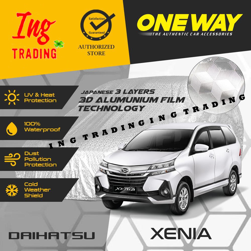 Cover Sarung Mobil XENIA Anti Air Waterproof 3 LAPIS