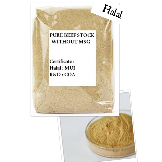 

Pure Beef Stock / Kaldu Sapi Extract - Tanpa Msg