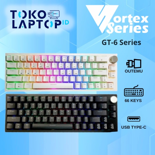 VortexSeries GT-6 / GT6 Wireless Mechanical Gaming Keyboard 65%
