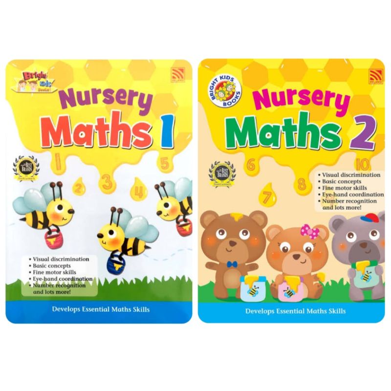 Jual Bright Kids Books Nursery Maths 1 - 2 (Pilihan Per Buku) | Shopee ...