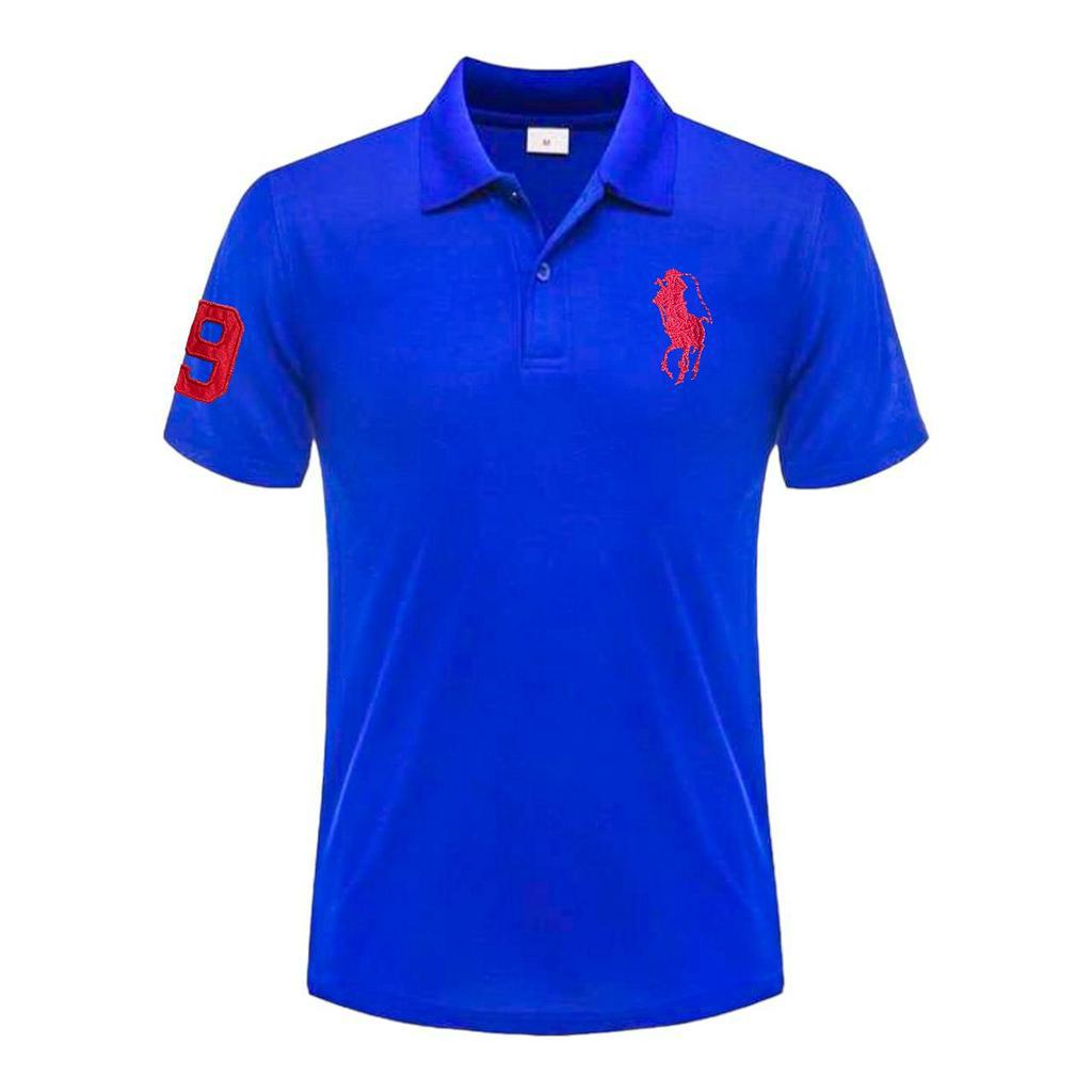 Noveli wear - Kaos kerah pria polo shirt | kaos polo bordir lengan pendek M L XL