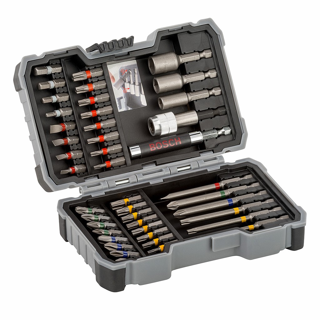 BOSCH 43 Pcs Mata Obeng Set / Screwdriver Set