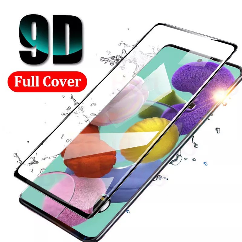 PROMO Tempered Glass SAMSUNG Galaxy A71 &amp; A51 TG Layar Full Cover Anti Gores Kaca