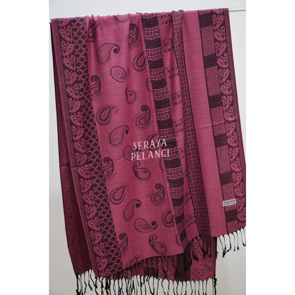 Pashmina Cashmere Keong 23 | Motif | Selendang | Scarf | Syal | Shawl | Pasmina | Souvenir | Hadiah Ulang Tahun | Birthday Gift | Aksesoris Fashion Wanita | Premium Import Quality | Grosir Murah