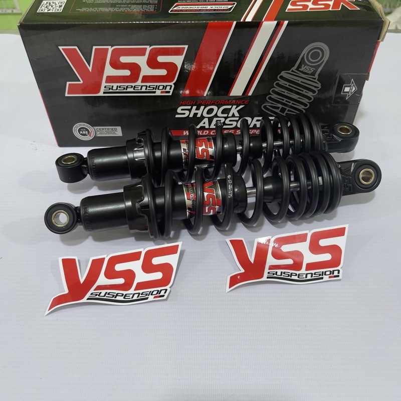 SHOCK YSS NON TABUNG FULL HITAM 340MM SUPRA X BLADE REVO RXKING GL PRO MEGA PRO TIGER RXZ KHARISMA