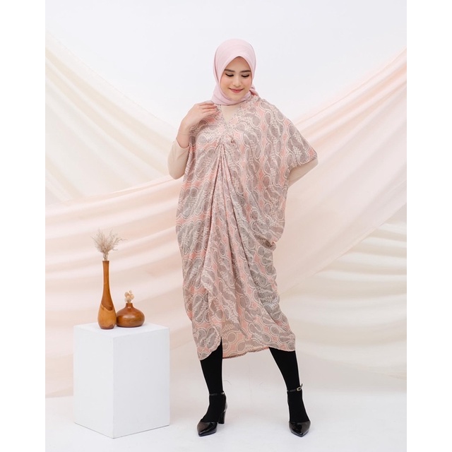 KAFTAN WANITA KAFTAN BATIK MODERN FASHION MUSLIM
