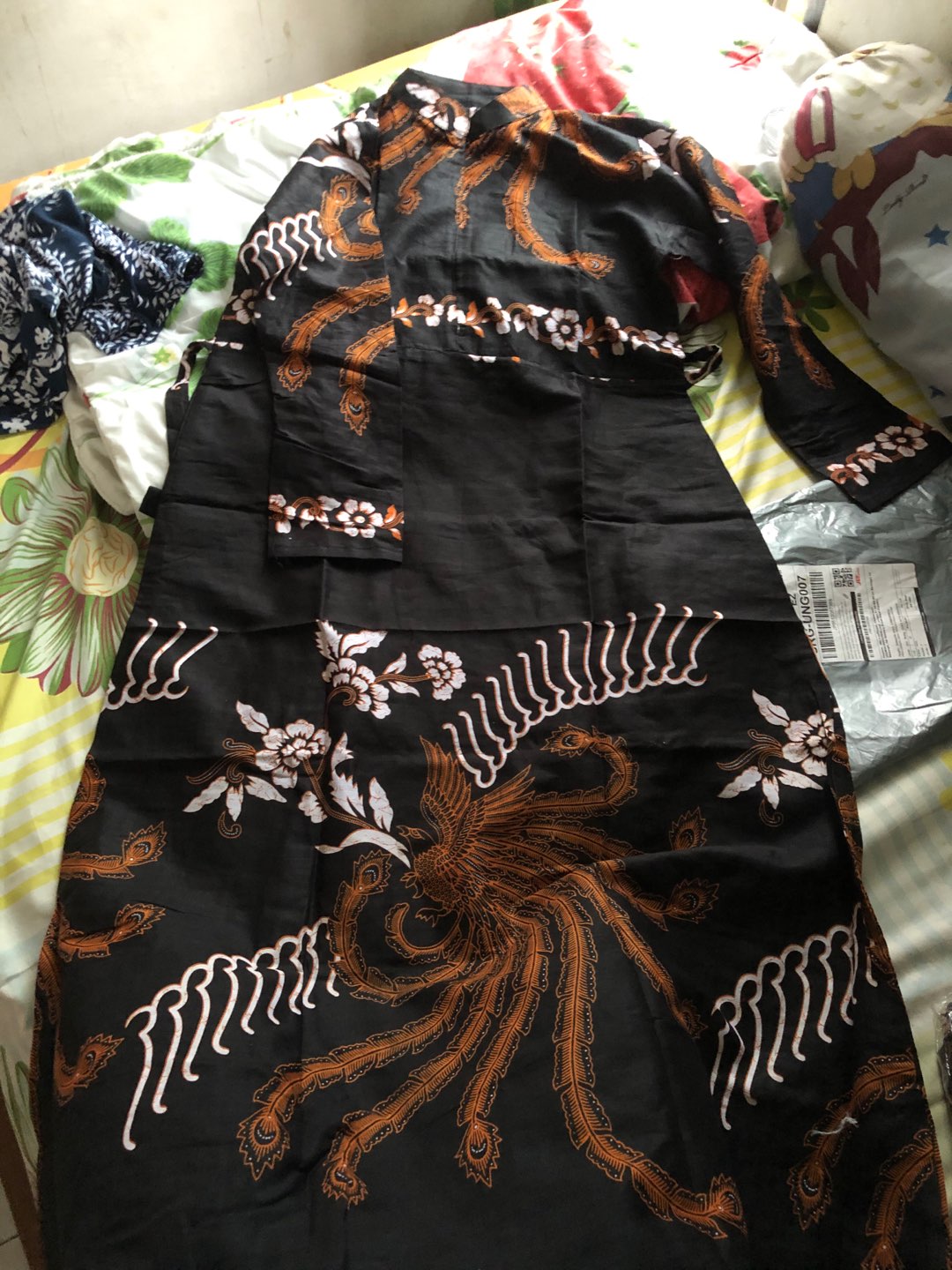 Gamis Batik Manggar, Padi,sekar,cantik,kubis,kipas,daun,kupu,nadine,gendis