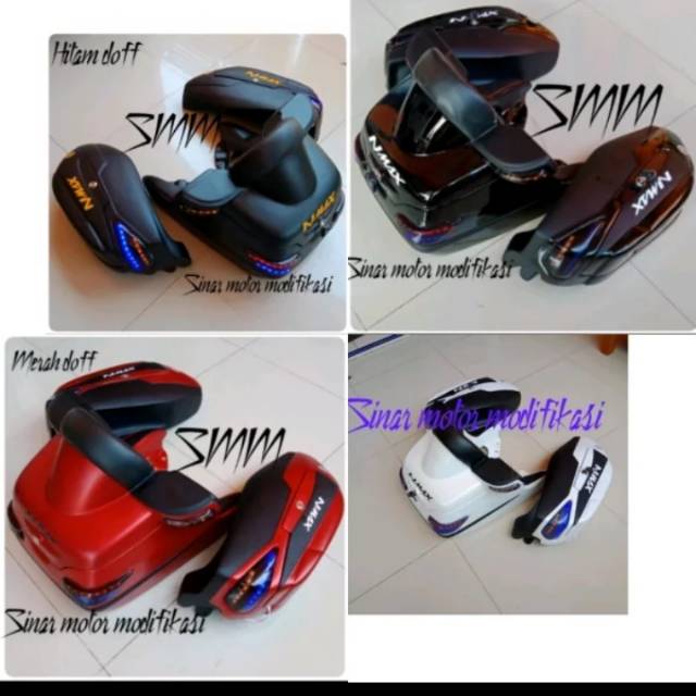 Side box dan top box nmax old