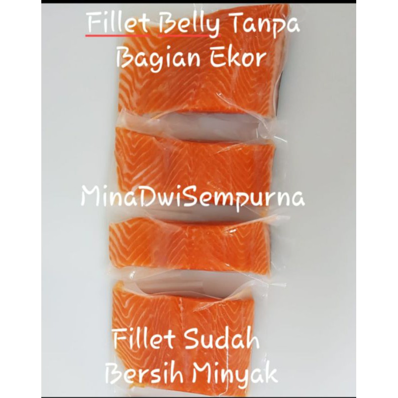 

Salmon Fillet Fresh 250gram Sashimi Trout Norweigian