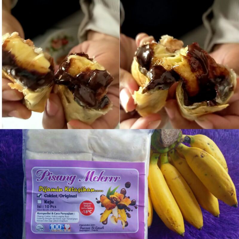 

Pisang coklat / coklat keju