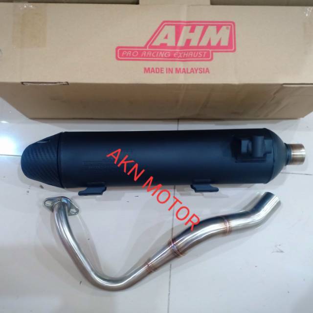 KNALPOT AHM STANDAR RACING VARIO 150 125 NEW KEYLLES 2019