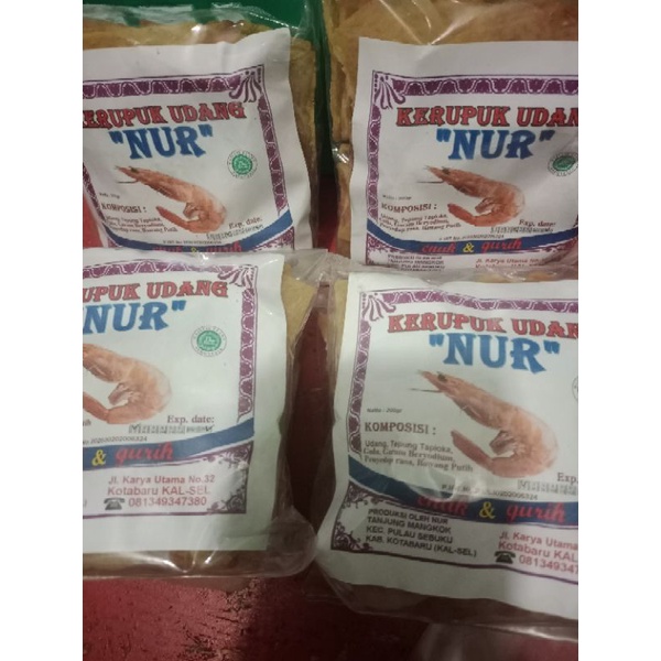 

kerupuk udang nur