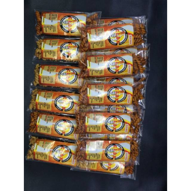 Makaroni spiral murah enak renyah kemasan 40grm