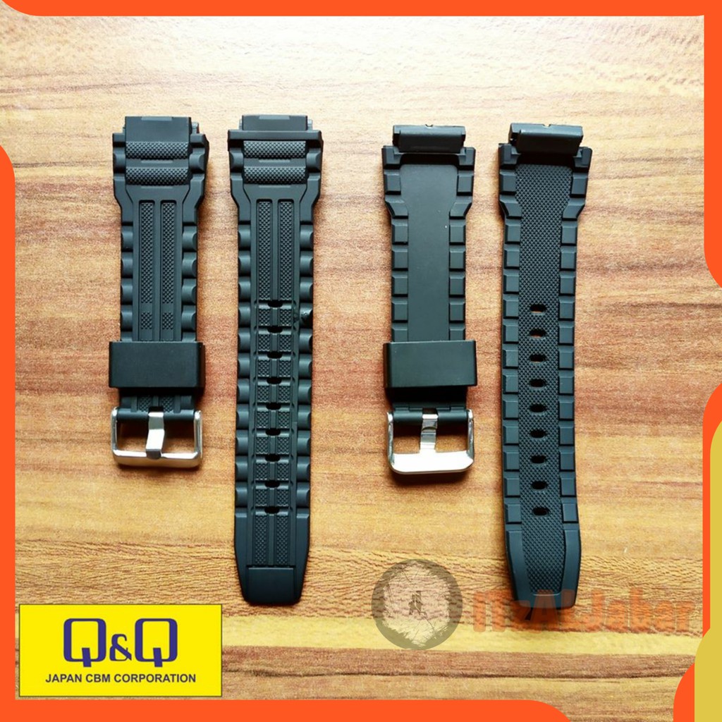 Tali jam tangan Q&amp;Q M148 Rubber strap Tali jam QQ M148