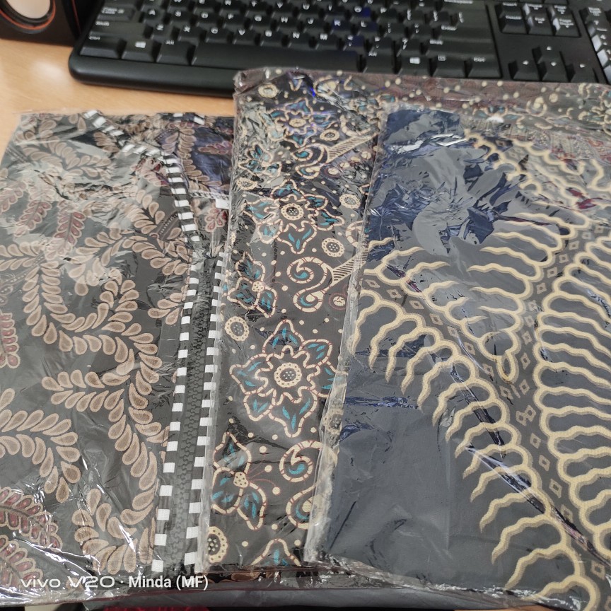 Atasan Batik Dolby Dolbi Dobby Doby Tenun Sutra Tulis Halus Katun Atbm Baron ,sarombit Atasan