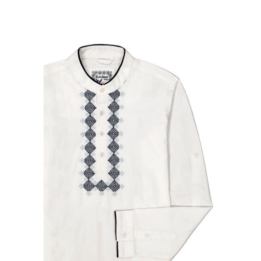 kemeja koko panjang anak cardinal