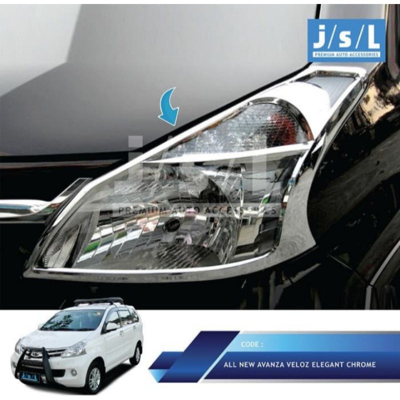 Garnis Depan Mobil All New Avanza/Xenia Full Chrome