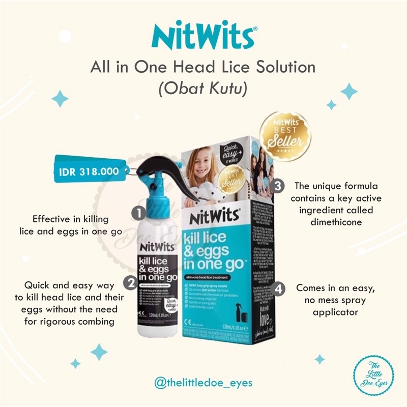 [READY] Nitwits Sisir Kutu