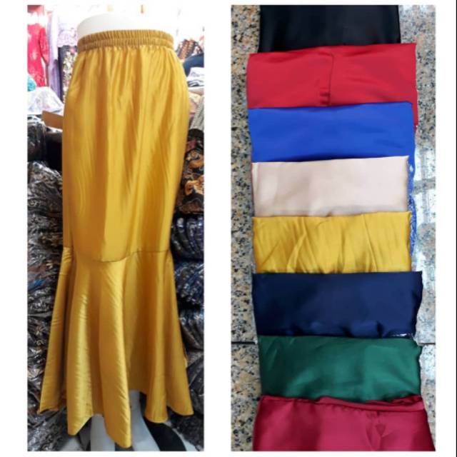 ROK KEBAYA ROK MERMAID ROK DUYUNG SATIN
