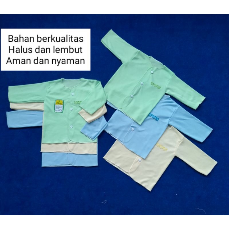 6 Pcs Baju Bayi Newborn Lengan Panjang