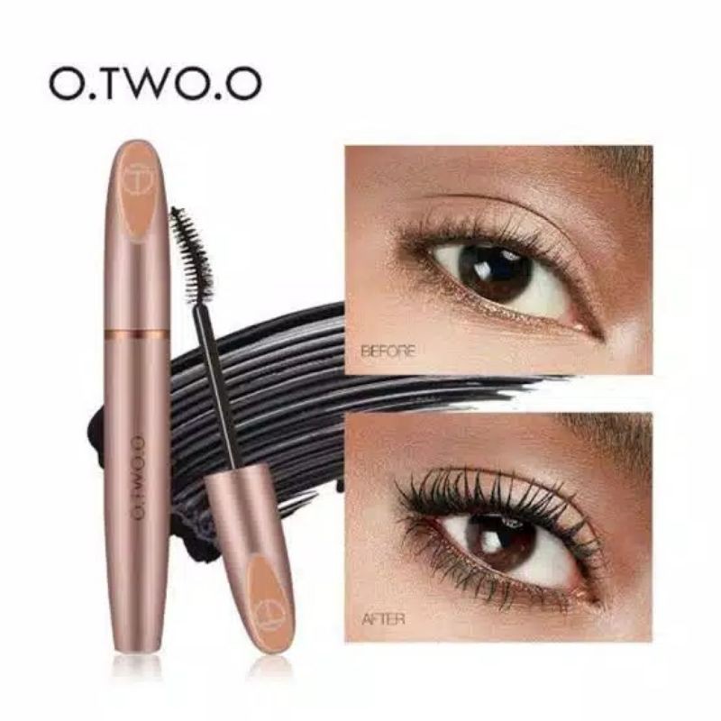 [Miss.Vinka] ORI O.Two.O Mascara 3D Silk Fiber Eyelash Black Waterproof Longlasting Maskara Otwoo