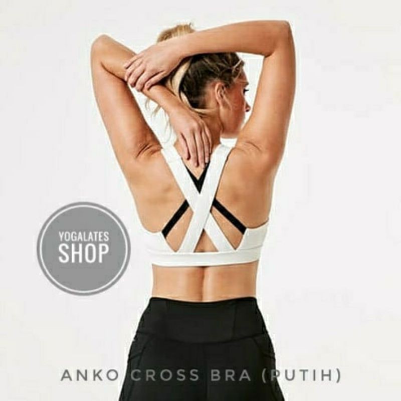 ANKO CROSS BRA / Sports bra / bra olahraga / bra senam