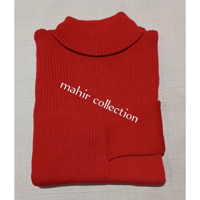 SWEATER RAJUT ANAK KERAH TINGGI/ATASAN RAJUT ANAK KERAH TINGGI/PRETTY TURTLLE NECK/KERAH TINGGI ANAK PREMIUM