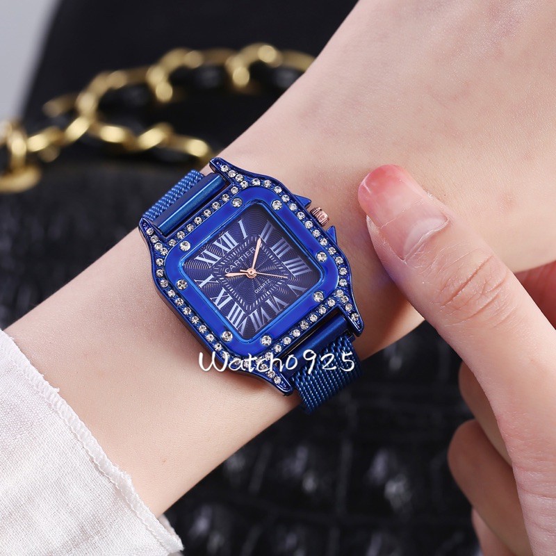 JAM TANGAN WANITA TOUCH PASIR MAGNET FASHION JAM TANGAN MURAH CEWEK  JAM TANGAN ANALOG IMPORT W126