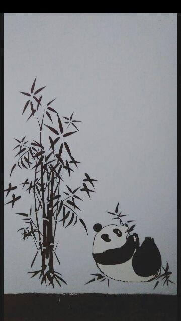 Keren 30 Gambar  Wallpaper  Panda  Hitam  Richi Wallpaper 