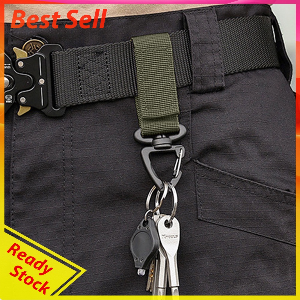 Triangle Backpack Hanging Buckle 360-Degree Rotation D-Shaped Fastener Hook