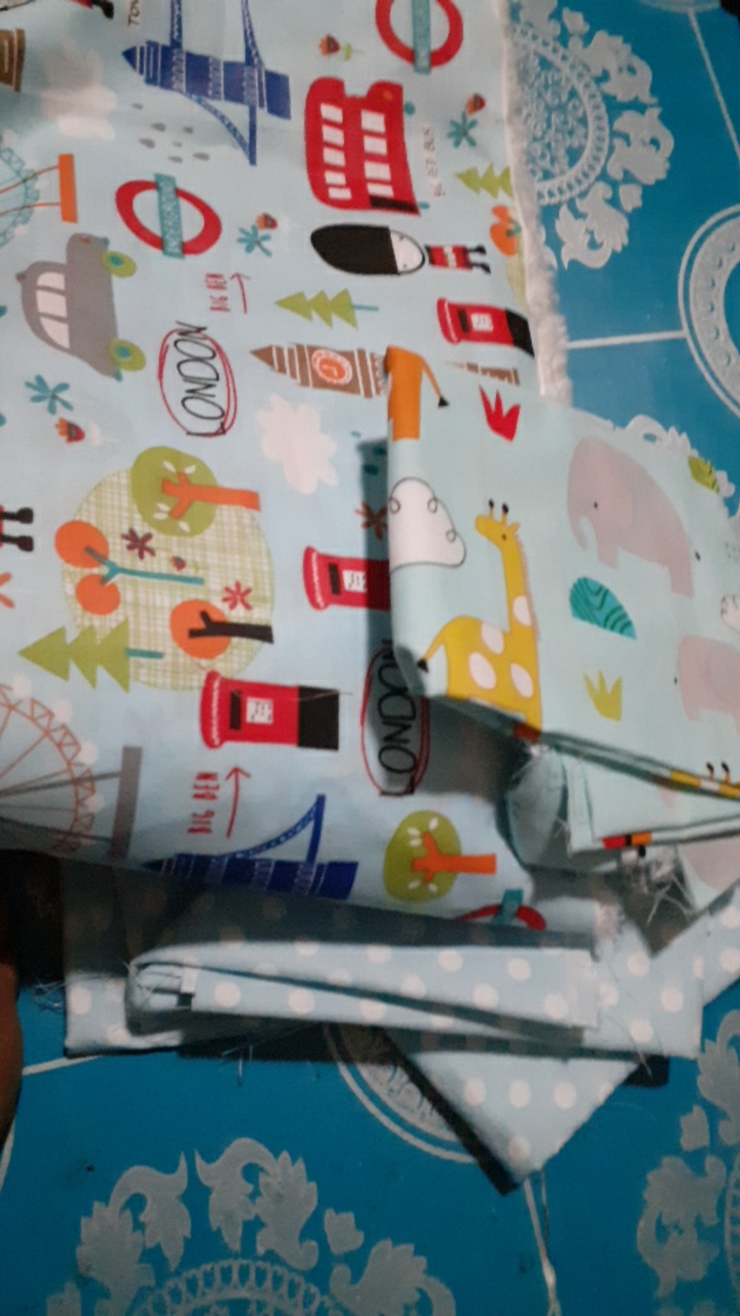 Perca Kain Katun Ukuran 50x100