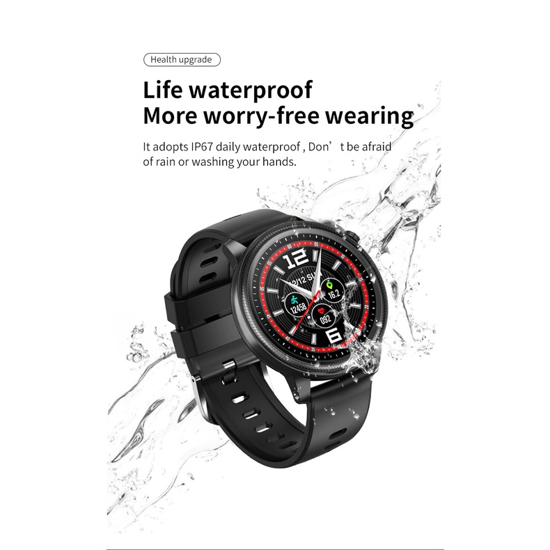 NORTH EDGE E102 ORIGINAL  ECG BODY TEMPERATURE BLOOD PRESSURE SMART WACTH WATERPROOF AND DUSTPROOF IP68