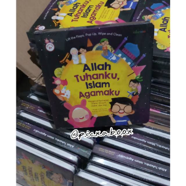 ATIA - Allah Tuhanku Islam Agamaku - pop up & flap book