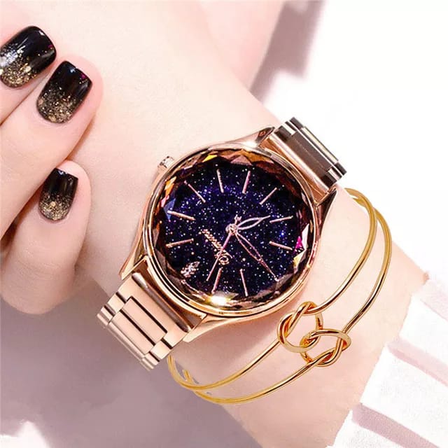 Gelang Tangan Simple Lapis Emas - Aksesoris Wanita