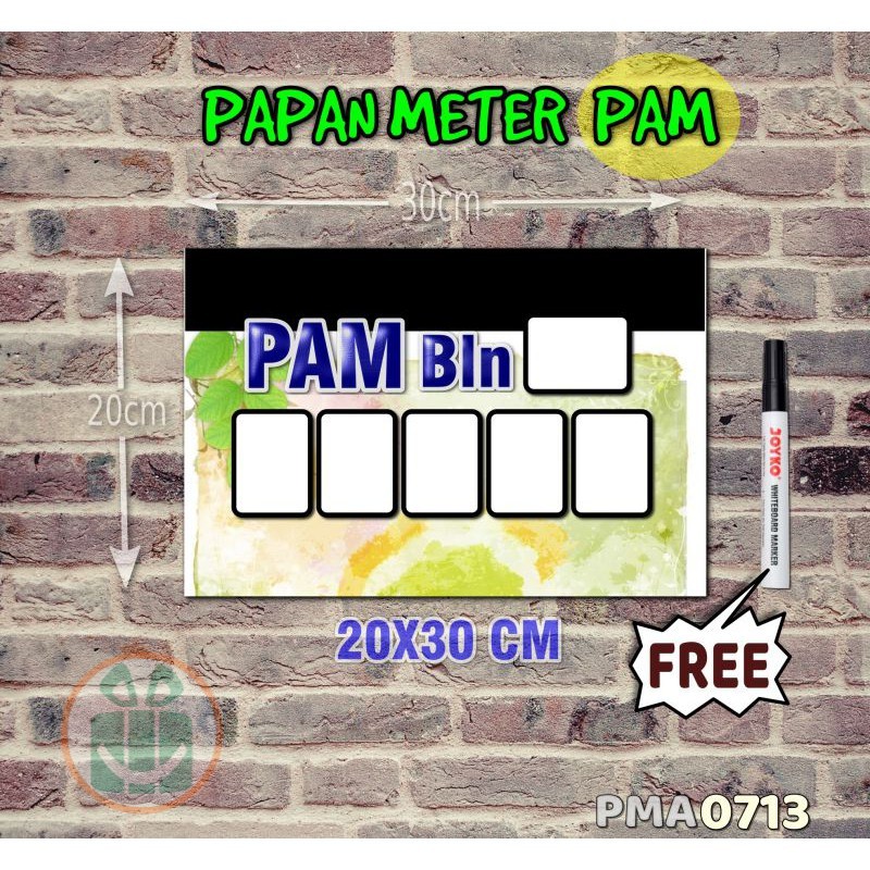 

SBC Papan Meter Listrik PLN PAM motif Unik - Pastel 13