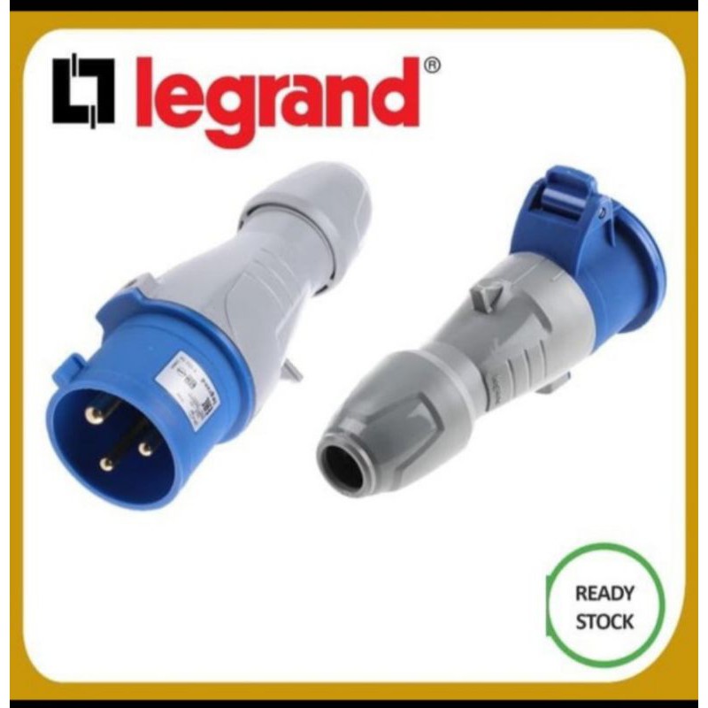 Plug industri / soket industri / stop kontak industri legrand 3pi 32a