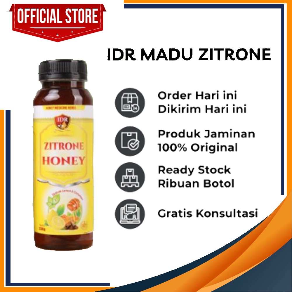 Obat Penurun Berat Badan /// IDR Madu Zitrone