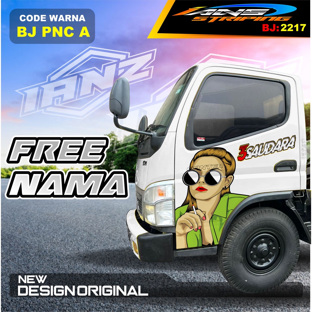 DECAL STICKER PINTU TRUK FUSO RAGASA / DECAL PINTU DUMTRUK  / STIKER MOBIL TRUK / STIKER PINTU TRUK KEREN