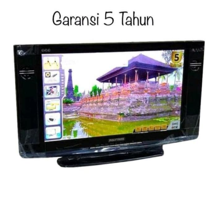 /////] LED TV Semi Tabung Polytron 24 Inch