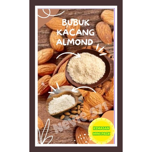 

Bubuk Minuman Rasa Kacang Almond 100gr Kemasan powder susu drinking