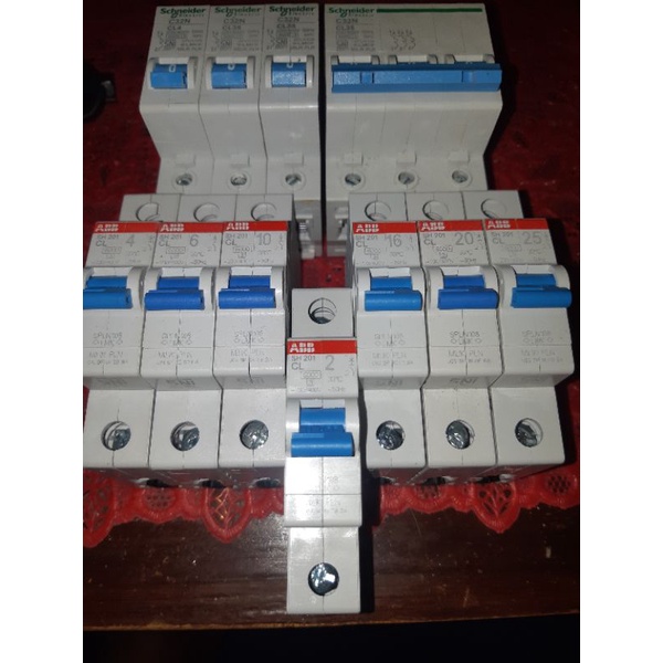 MCB ABB  16Amodif 50A modif