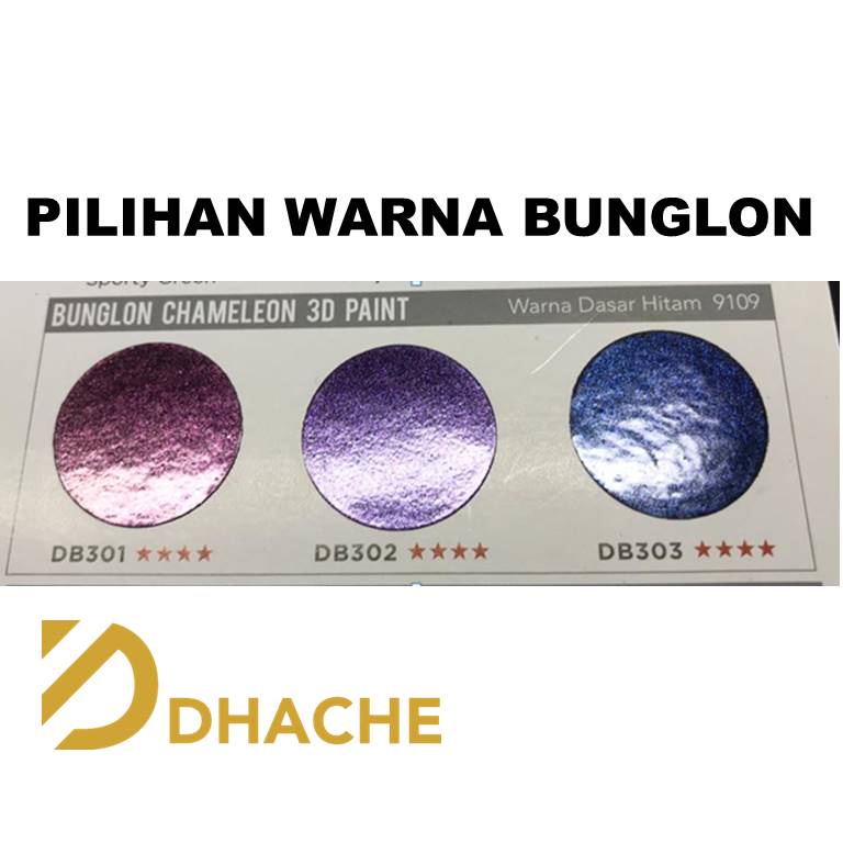 PAKET DITON PREMIUM BUNGLON 3KLG BLUE VIOLET RED DB301 DB302 DB303