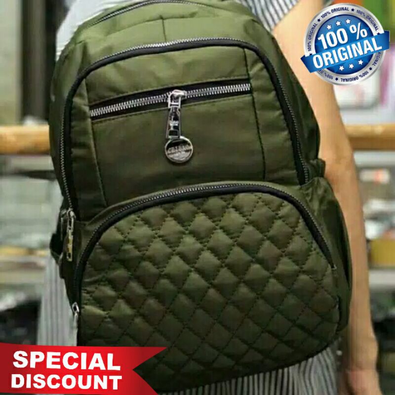 Original Tas Ransel CHIBAO LAPTOP BORDIR Tebal Berkualitas Anti Air TERBARU SUPER