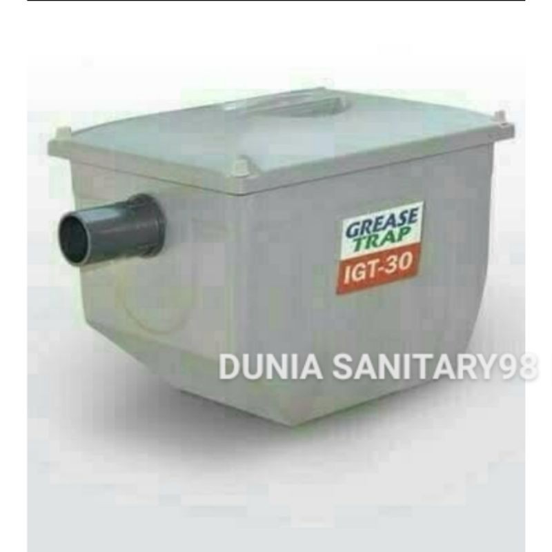 Grease Trap IGT-30 ORIGINAL INDOGREEN Penyaring lemak dapur cuci piring Kitchen Sink