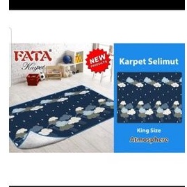 karpet bulu mata motif atsmofir 160x200