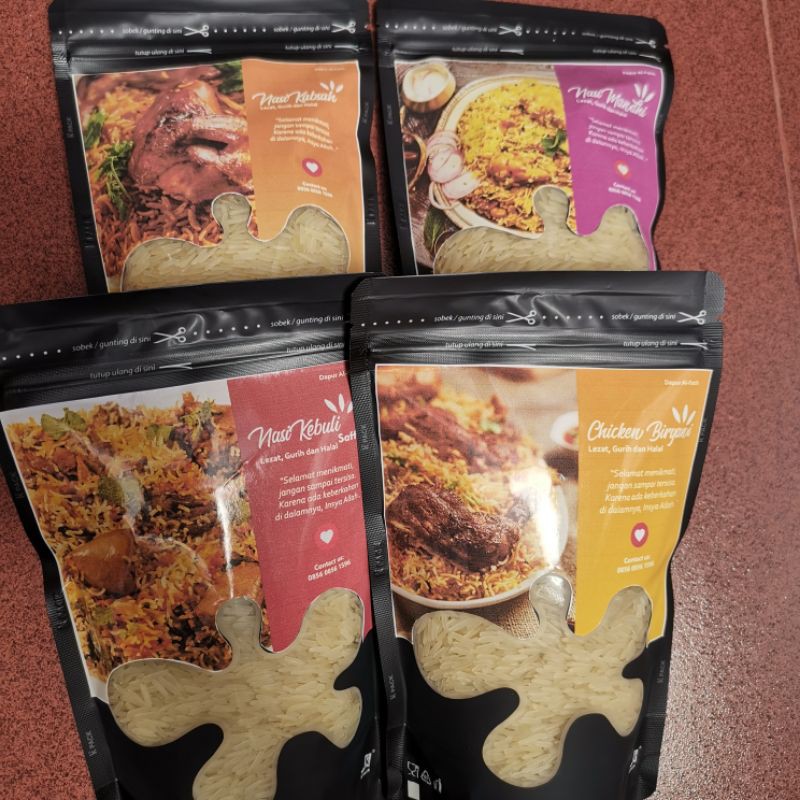 

Paket Premium Basmati 300gram / Masing-masing FREE DARK RAISIN