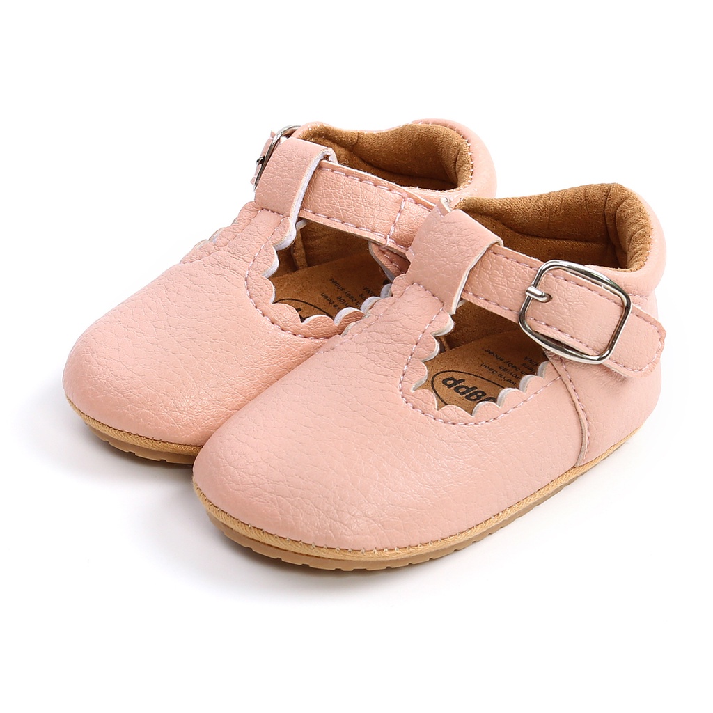 Sepatu Bayi Prewalker Perempuan Umur 0 - 12 Bulan Sepatu Casual Anak Bayi Perempuan Baby Prewaker Shoes Cewek Murah Umur 0 - 14 Bulan, umur 1 Tahun 0 - 6 Bulan Pink AK 14