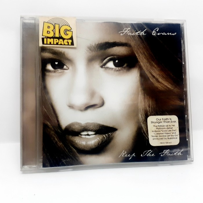 CD Faith Evans Keep The Faith ORIGINAL
